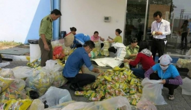 Điều tra vụ hàng ngàn gói Knorr giả trong quà Tết của công nhân